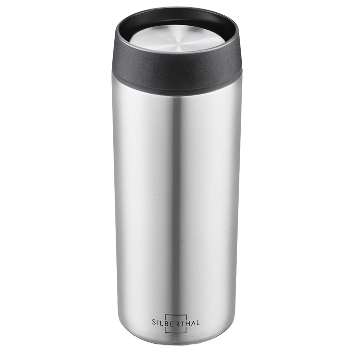 Thermobecher Silber