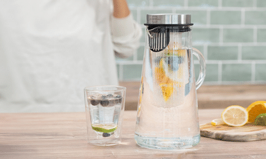 Wasserkaraffen für das Büro oder Home-Office 