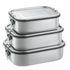 Edelstahl Brotdosen Set
