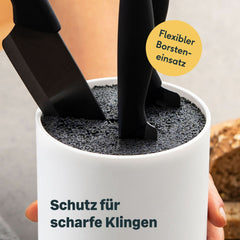 Messerblock weiß