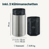 Weinkühler mit 2 Manschetten