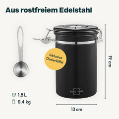 Espressokocher 6 Tassen Set 4-teilig