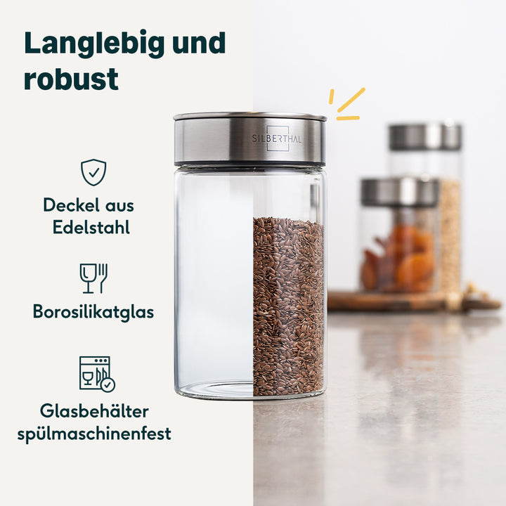Vorratsgläser 4er Set - (2025)