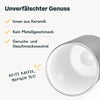 Thermobecher Silber