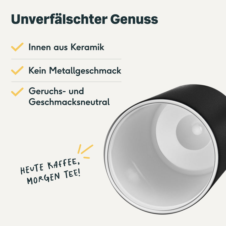 Thermobecher schwarz