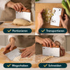 Pizzastein Set 5-teilig