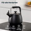 Teekanne mit Wasserkessel & Aufbewahrungsdose Set