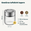 Gewürzgläser 150ml 12er Set