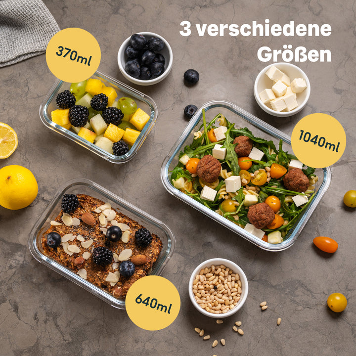 Frischhaltedosen 6er Set