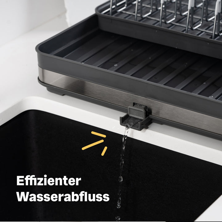 Abtropfgestell mit Gläserhalter