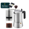 Espressokocher mit Kaffeemühle