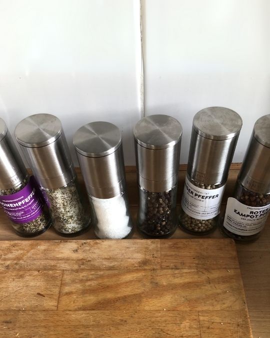 Kundenfoto: Gewürzmühle + Muskatmühle Set
