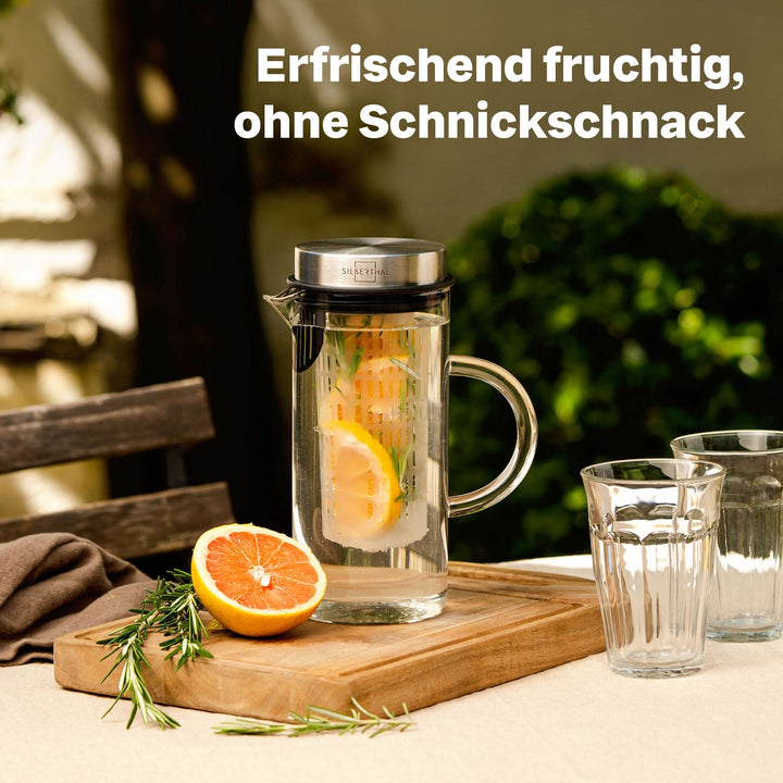 Glaskaraffe 1 Liter