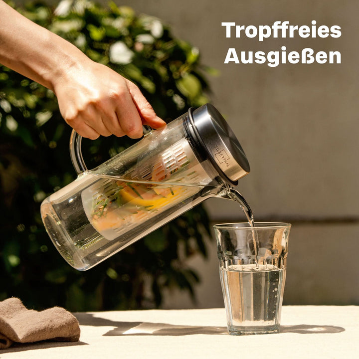 Glaskaraffe 1 Liter