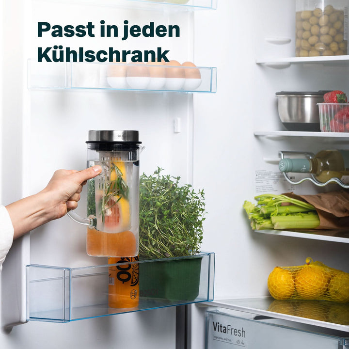 Glaskaraffe 1 Liter