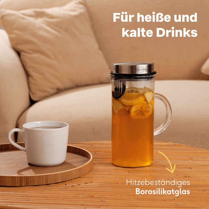 Glaskaraffe 1 Liter