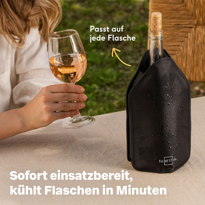 Flaschenkühler Manschette für unterwegs