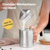 Espressokocher mit Kaffeemühle & Milchaufschäumer
