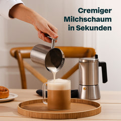 Espressokocher 6 Tassen Set 4-teilig