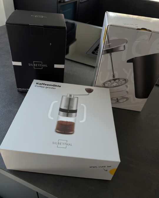 Kundenfoto: French Press + Kaffeedose Set