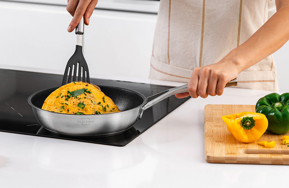 Ei, Fisch, Pfannkuchen: es löst sich einfach
