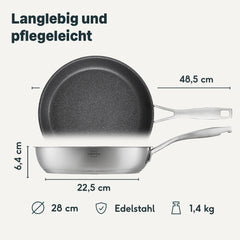 Pfanne Ø 28cm - Beschichtet