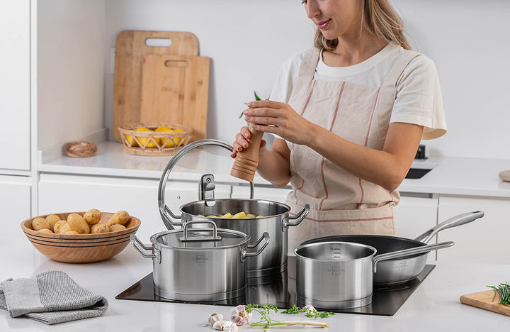 Allrounder-Set auf allen gängigen Herdarten - Induktion geeignet