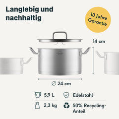 Kochtopf 5 Liter