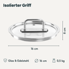 Topfdeckel 16 cm