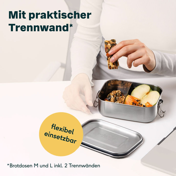 Brotdose Edelstahl 800 ml