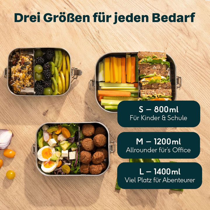 Brotdose Edelstahl 1400ml