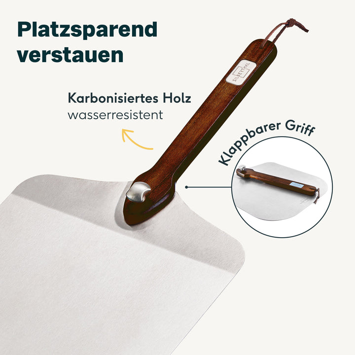 Pizzastein Set 5-teilig