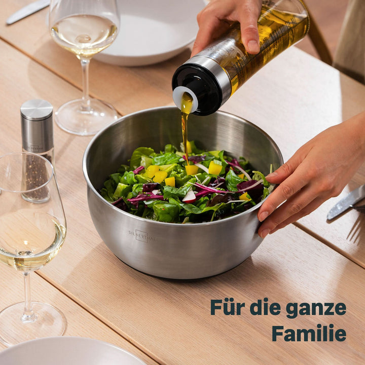 Salatschleuder mit Deckel Set