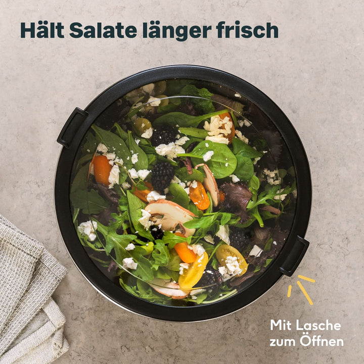 Salatschleuder mit Deckel Set