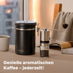 Kaffeemühle mit Kaffeedose Set