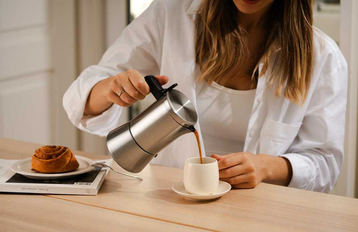 Espressokocher aus Edelstahl – pur, sicher, flexibel