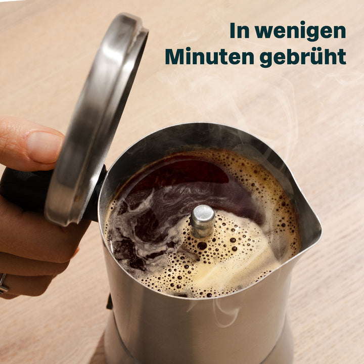 Espressokocher Komplettset