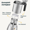 Espressokocher Komplettset