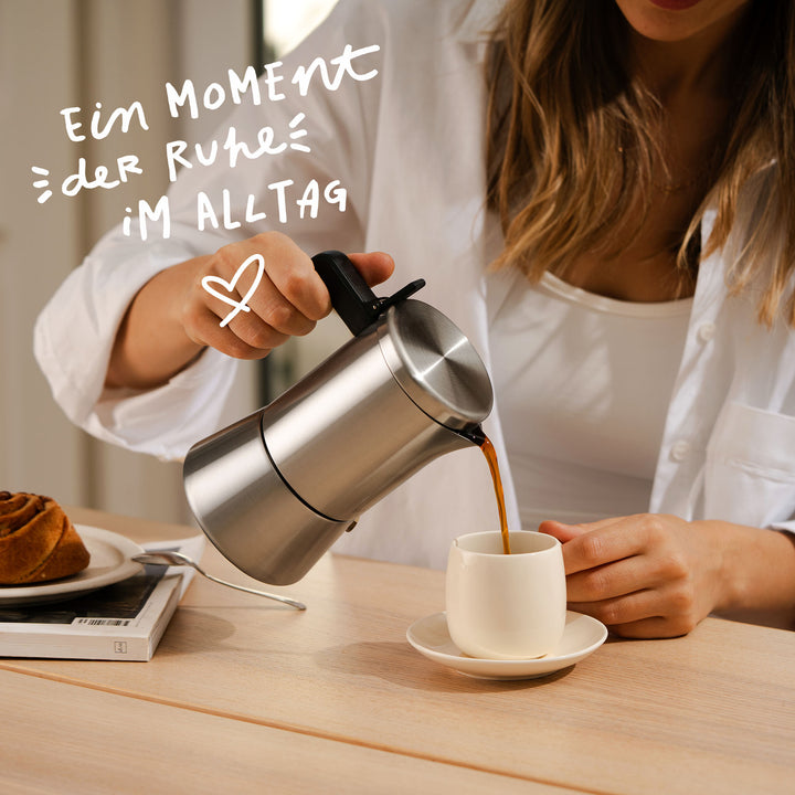 Espressokocher Komplettset