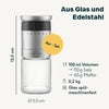 Salz und Pfeffermühle mit Einstellring 4er Set