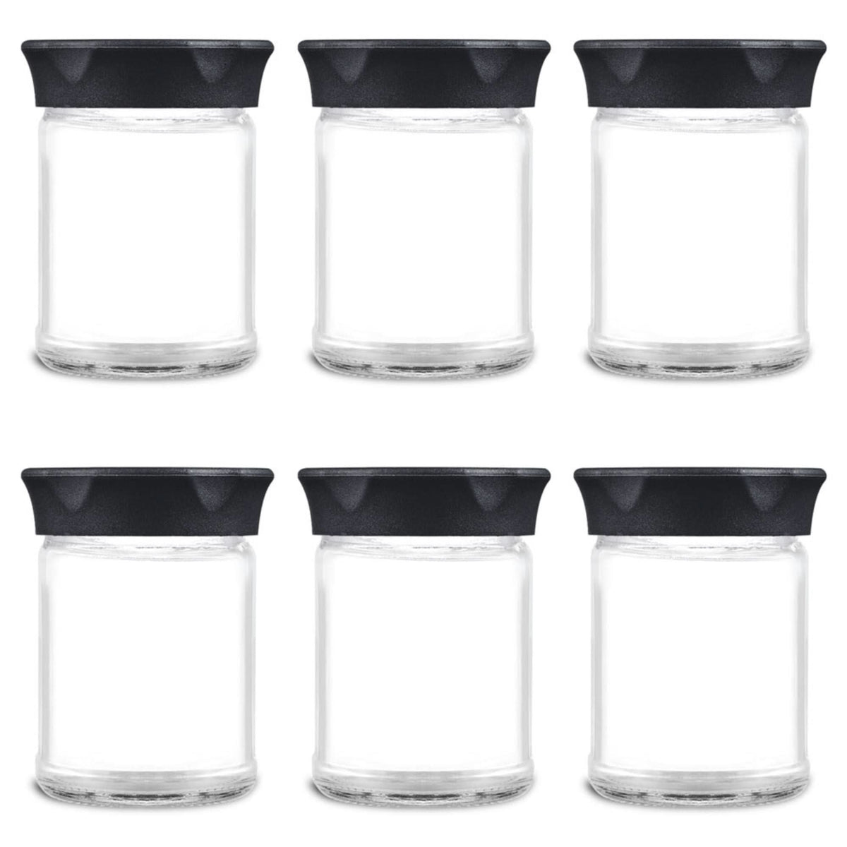 Gewürzglas mit Schraubverschluss 6er Set