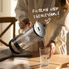Wasserfilterkanne aus Glas