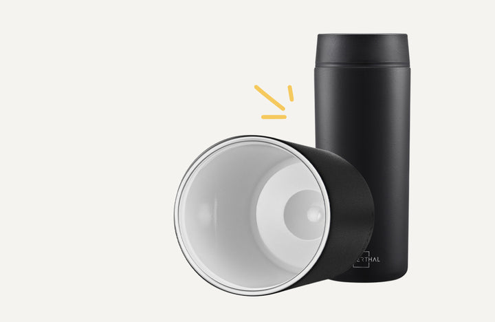 Keramikbeschichtung im Inneren für volles Kaffee- oder Teearoma