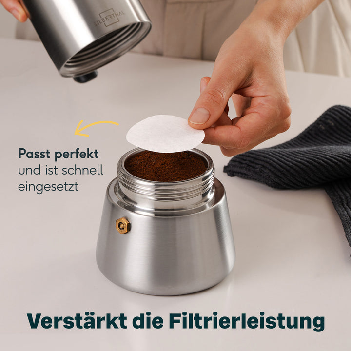 Papierfilter Espressokocher Ø 60 mm