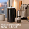 French Press mit Kaffeemühle