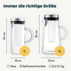 Glaskaraffen Set 1 & 2 Liter