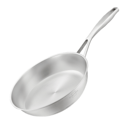 Edelstahlpfanne 24 cm Unbeschichtet