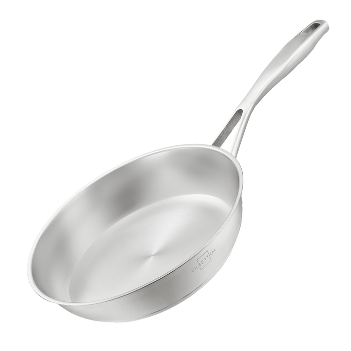 Edelstahlpfanne 20 cm Unbeschichtet