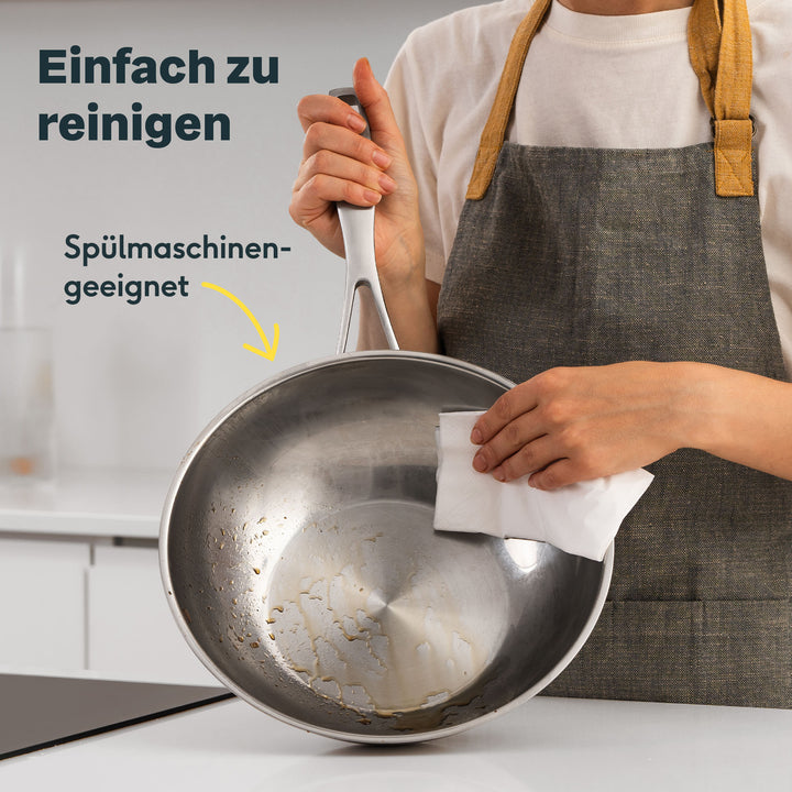 Wok Unbeschichtet 28 cm