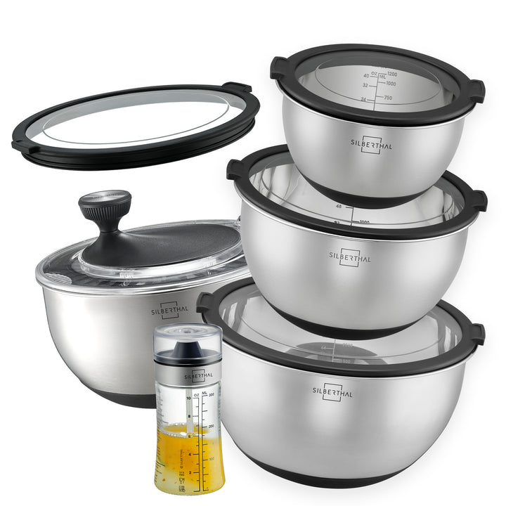 Salatschleuder Set 6-teilig